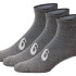 Шкарпетки Asics 3PPK QUARTER сірий Уні 35-38 155205-020
