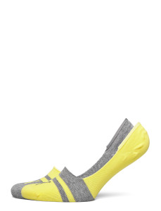 Шкарпетки Puma HERITAGE FOOTIE 2P UNISEX жовтий, сірий Уні 35-38 281010001-003