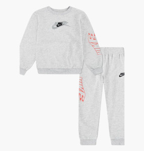 Костюм спортивний дитячий Nike On The Move Crew Set Grey 86M727-X58