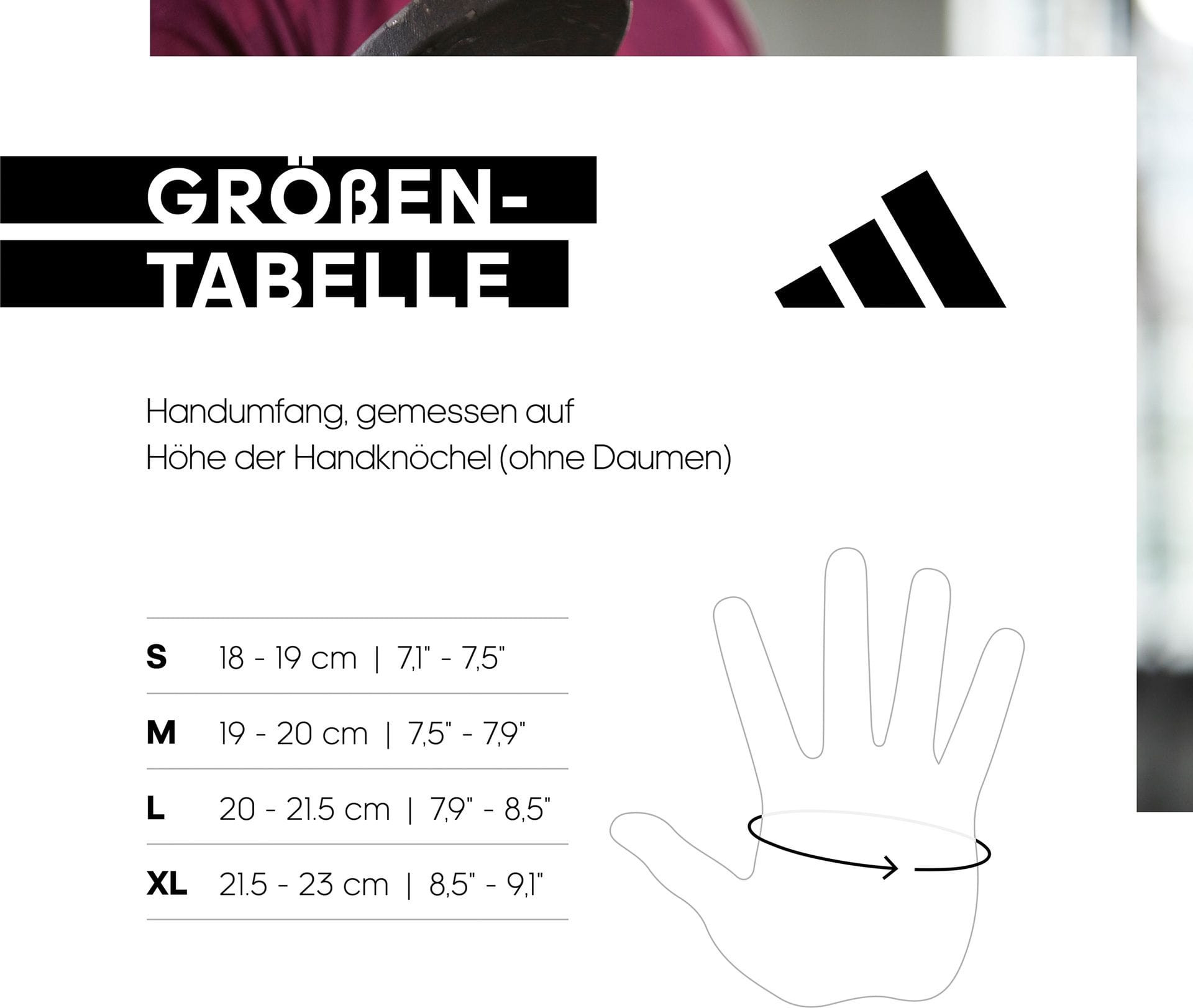 Рукавиці для тренінгу Adidas Full Finger Essential Gloves чорний Уні XL ADGB-12826-NL