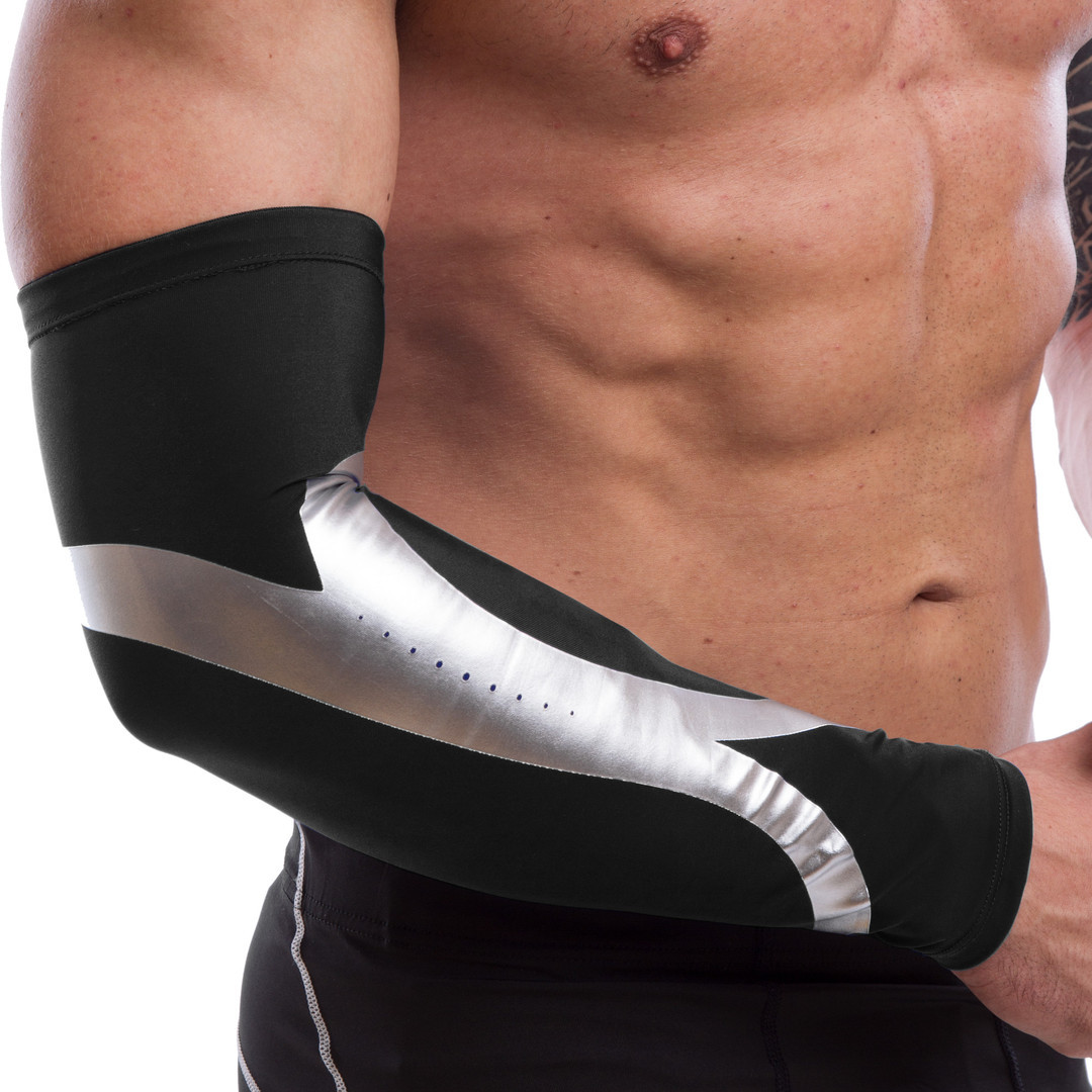 Нарукавники компресійний рукав для спорту BC-1497-BK BC-1497-BK