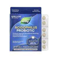 Софт гелеві капсули Nature's Way Acidophilus Probiotic - 30 softgels 2023-10-6431