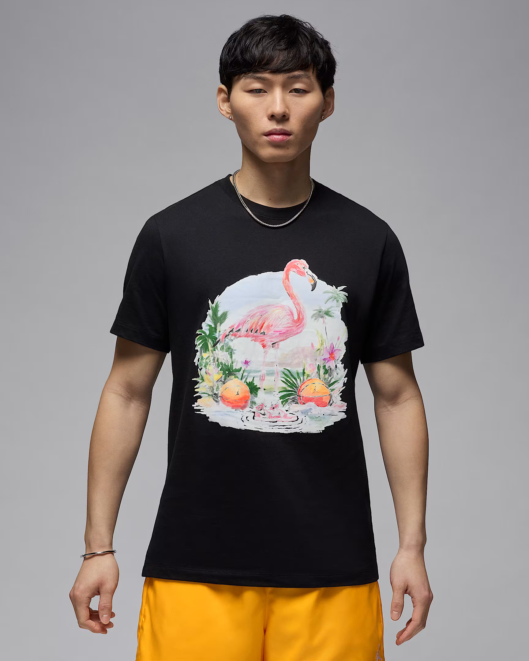 Футболка Air Jordan ESS FLAMINGO SS CREW BLACK HJ2399-010