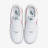 Кросівки Nike Air Force 1 Low Just Do It White Noble Green Metallic Silver University Red DQ0791-100