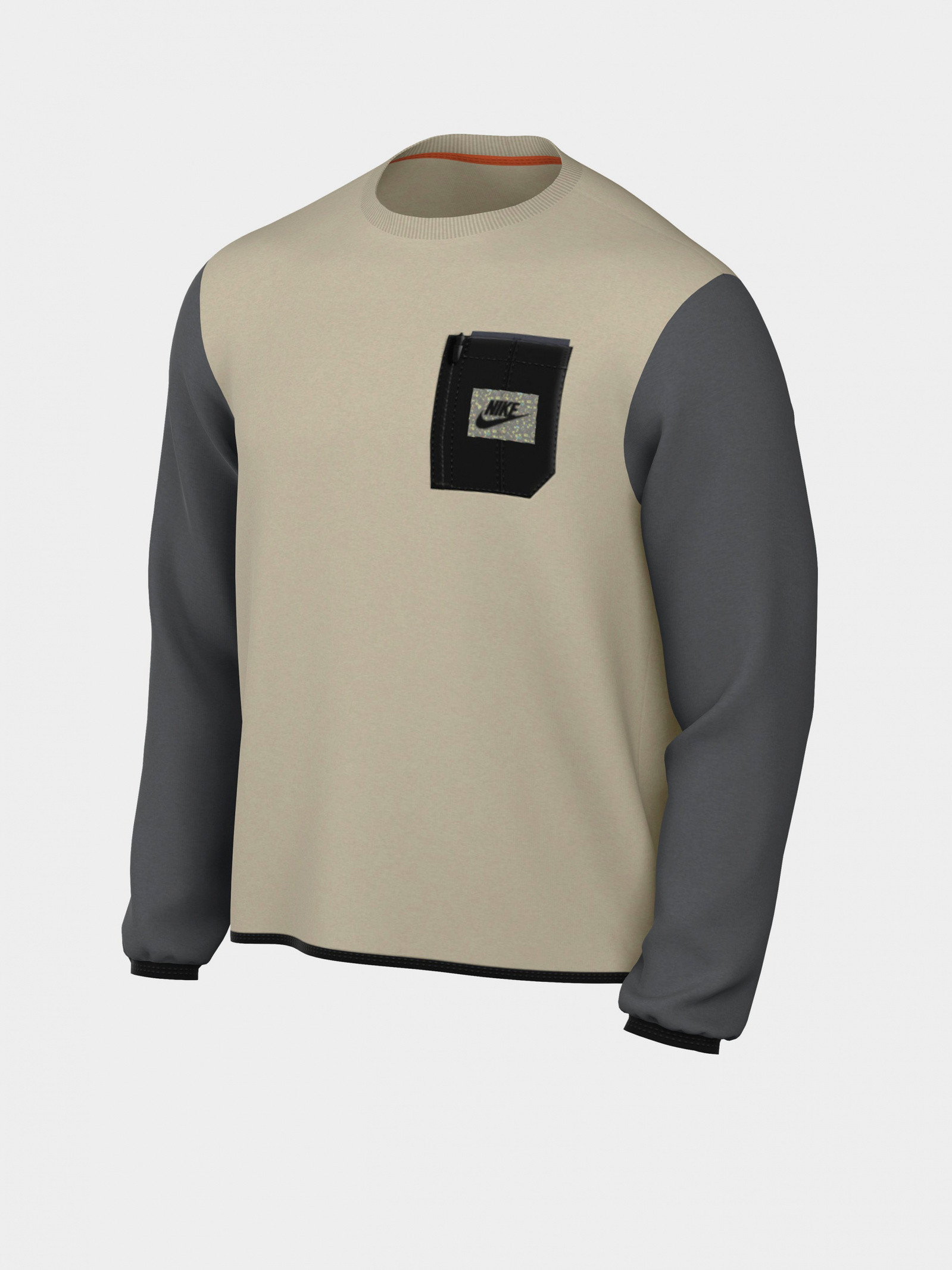 Толстовка NIKE M NSW SPU TF POLAR FLC CREW DQ5104-206