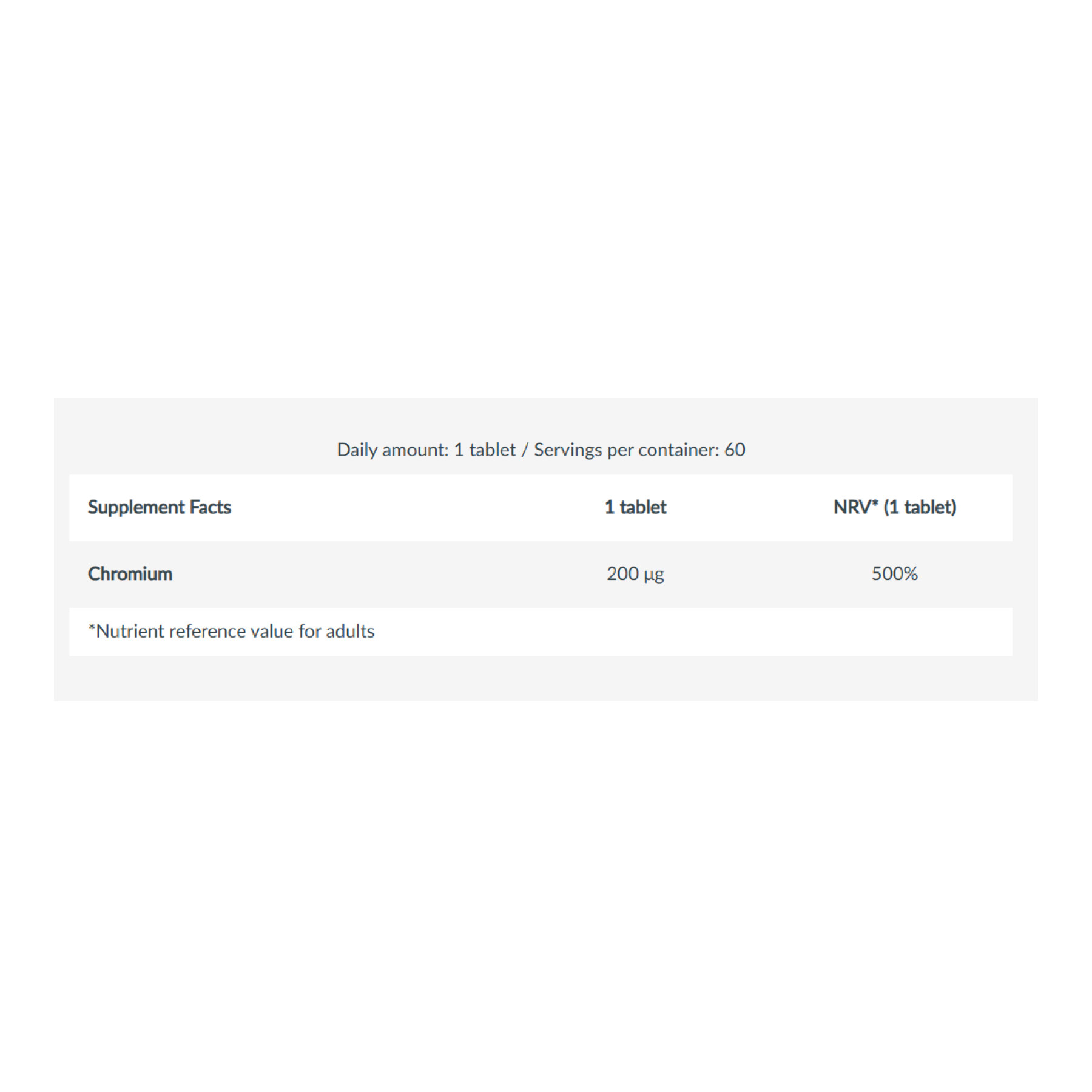 Таблетки Biotech Chromium Picolinate - 60 tabs 2023-10-4788