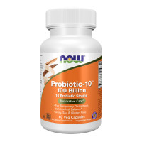 Капсули Now Foods Probiotic-10™ 100 Billion - 60 vcaps 2023-10-2436