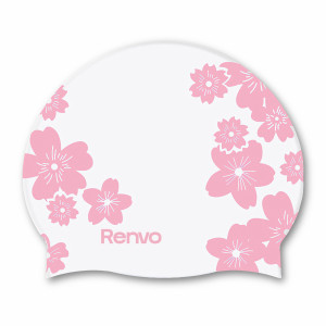 Шапочка для плавання Renvo Selva Уні Білий Рожевий OSFM (2SC500-0305) 2SC500-0305