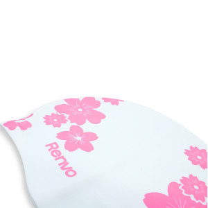 Шапочка для плавання Renvo Selva Уні Білий Рожевий OSFM (2SC500-0305) 2SC500-0305
