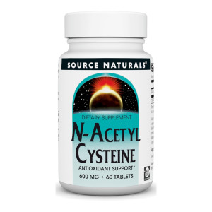 Таблетки Source Naturals N-Acetyl Cysteine 1000mg - 60 tabs 2023-10-4607