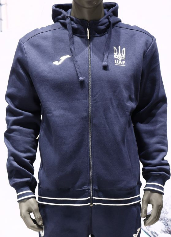 Костюм спортивний Joma CHAQUETA CON CAPUCHA STAFF PASEO FED. FUTBOL UCRANIA AT11401A3121+AT11204A3101