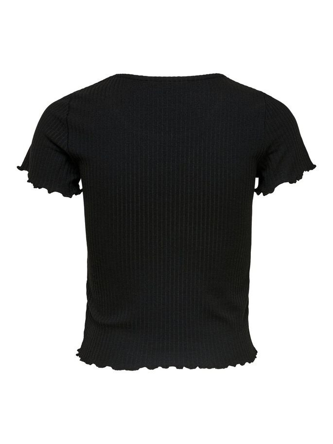 Блуза ONLEMMA S/S SHORT TOP NOOS JRS 15201206 Black ONLY L Чорний 15201206Black