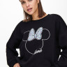 Худі ONLDISNEY LIFE L/S MINNIE FLOWER BOX SWT 15250095-Black-Print:MINNIE OUTLINE ONLY L Чорний 15250095-BLACK-PRINT:MINN