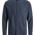 Сорочка JJEBAND HEATHER  SHIRT L/S STS 12189769-Navy Blazer-Fit:SLIM FIT Jack&Jones L Темно-синій 12189769-NAVY BLAZER-FIT:
