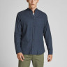 Сорочка JJEBAND HEATHER SHIRT L/S STS 12189769-Navy Blazer-Fit:SLIM FIT Jack&Jones L Темно-синій 12189769-NAVY BLAZER-FIT:
