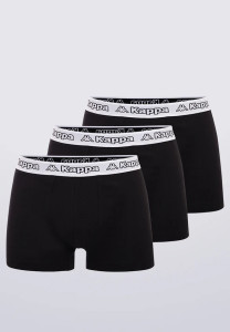 Труси-боксери Vario 3pack Boxer Shorts 708386-19-4006 Kappa L Чорний 708386-19-4006