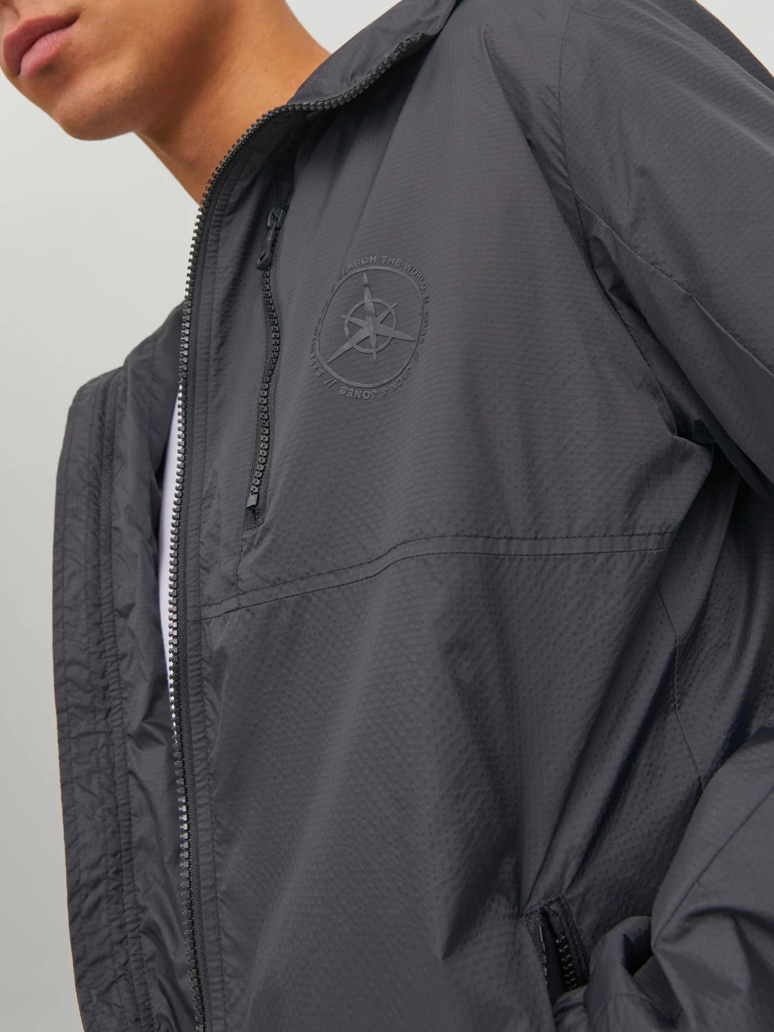 Куртка JCOFILO LIGHT JACKET SN 12228029-Black Jack&Jones L Темно-сірий 12228029-Black