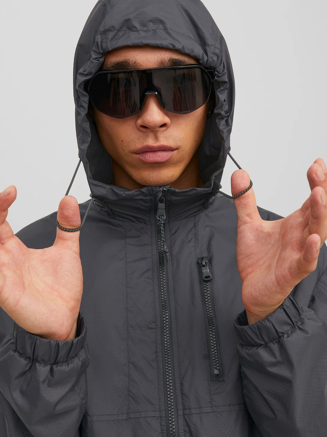 Куртка JCOFILO LIGHT JACKET SN 12228029-Black Jack&Jones L Темно-сірий 12228029-Black