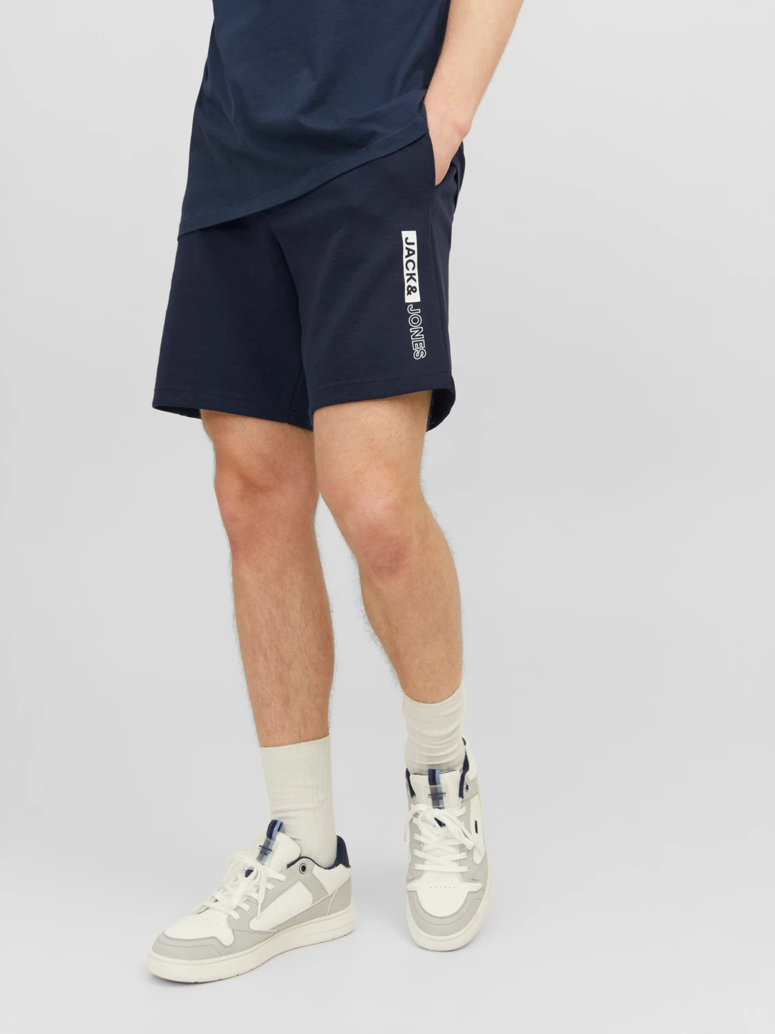 Шорти JPSTNEO SWEAT SHORTS 12225143-Navy Blazer Jack&Jones L Темно-синій 12225143-Navy Blazer