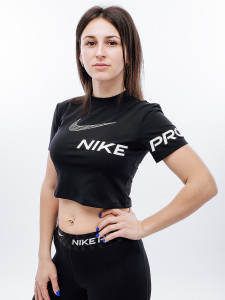 Футболка тренувальна Nike W NP DF GRX SS CROP TOP DX0078-010