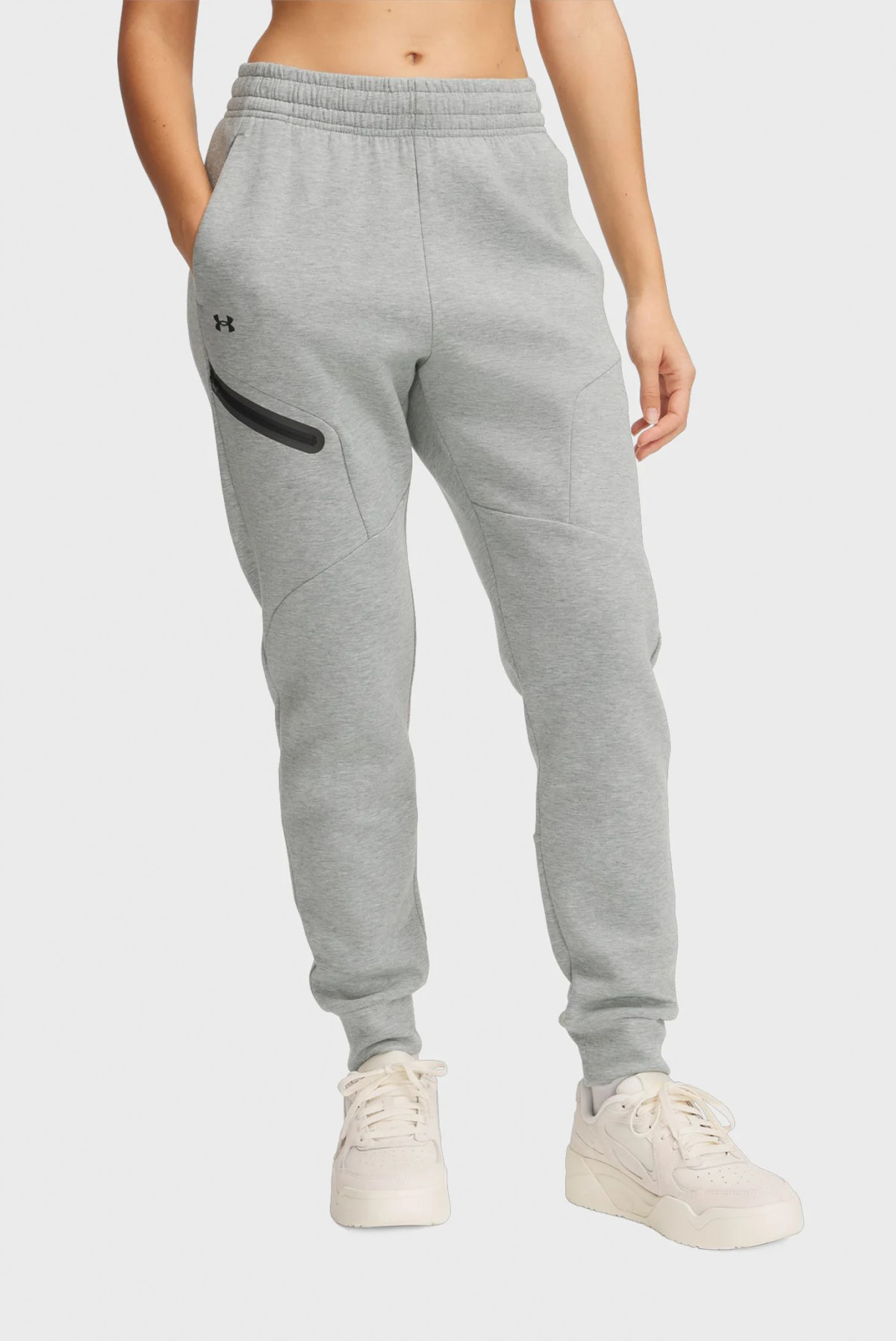 Штани спортивні Unstoppable Flc Jogger 1379846-348 Under Armour L Сірий 1379846-348