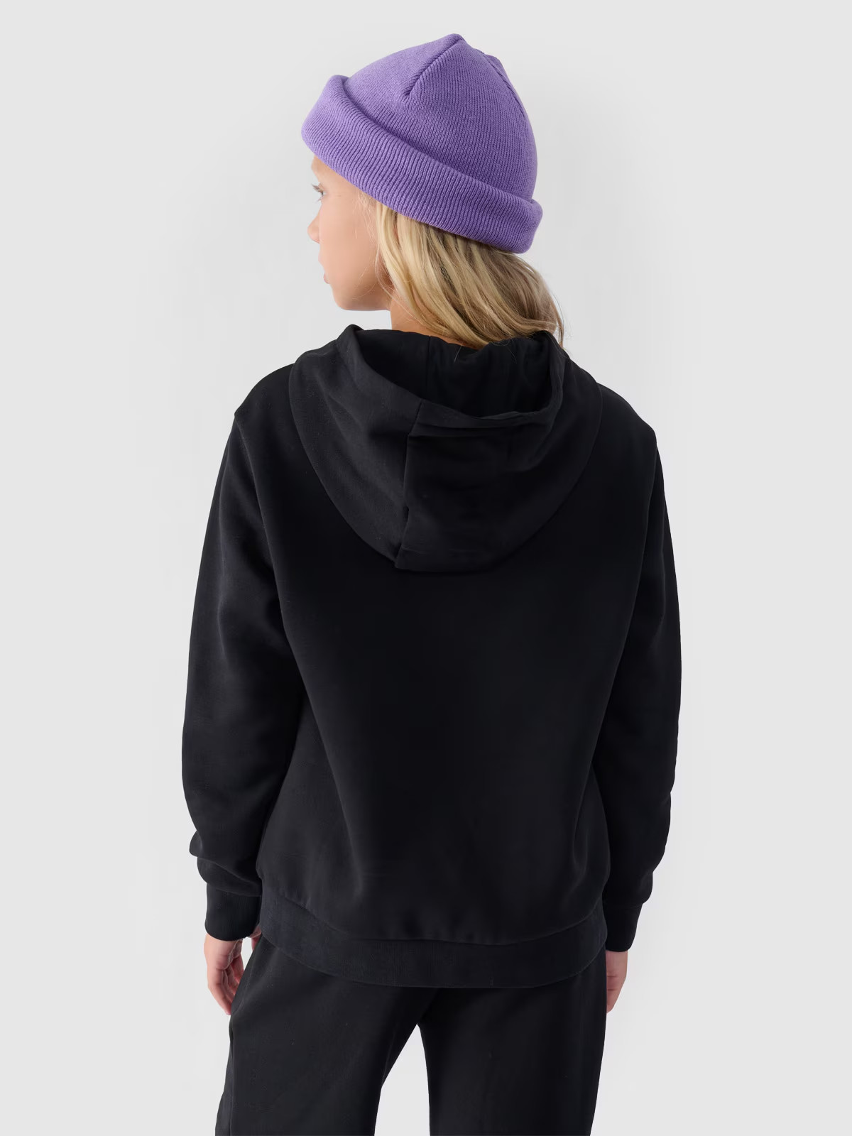 Худі дитяче SWEATSHIRT F1316 4FJWMM00TSWSF1316-20S 4F 128 Чорний 4FJWMM00TSWSF1316-20S