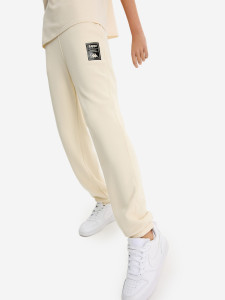 Штани для дiвчаток 134230KAP-T0 Kappa 146-152 Бежевий 134230KAP-T0