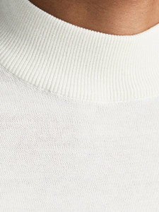 Гольф JJEBASIC KNIT MOCK NECK NOOS 12190170-Cloud Dancer Jack&Jones XXL Білий 12190170-CLOUD DANCER