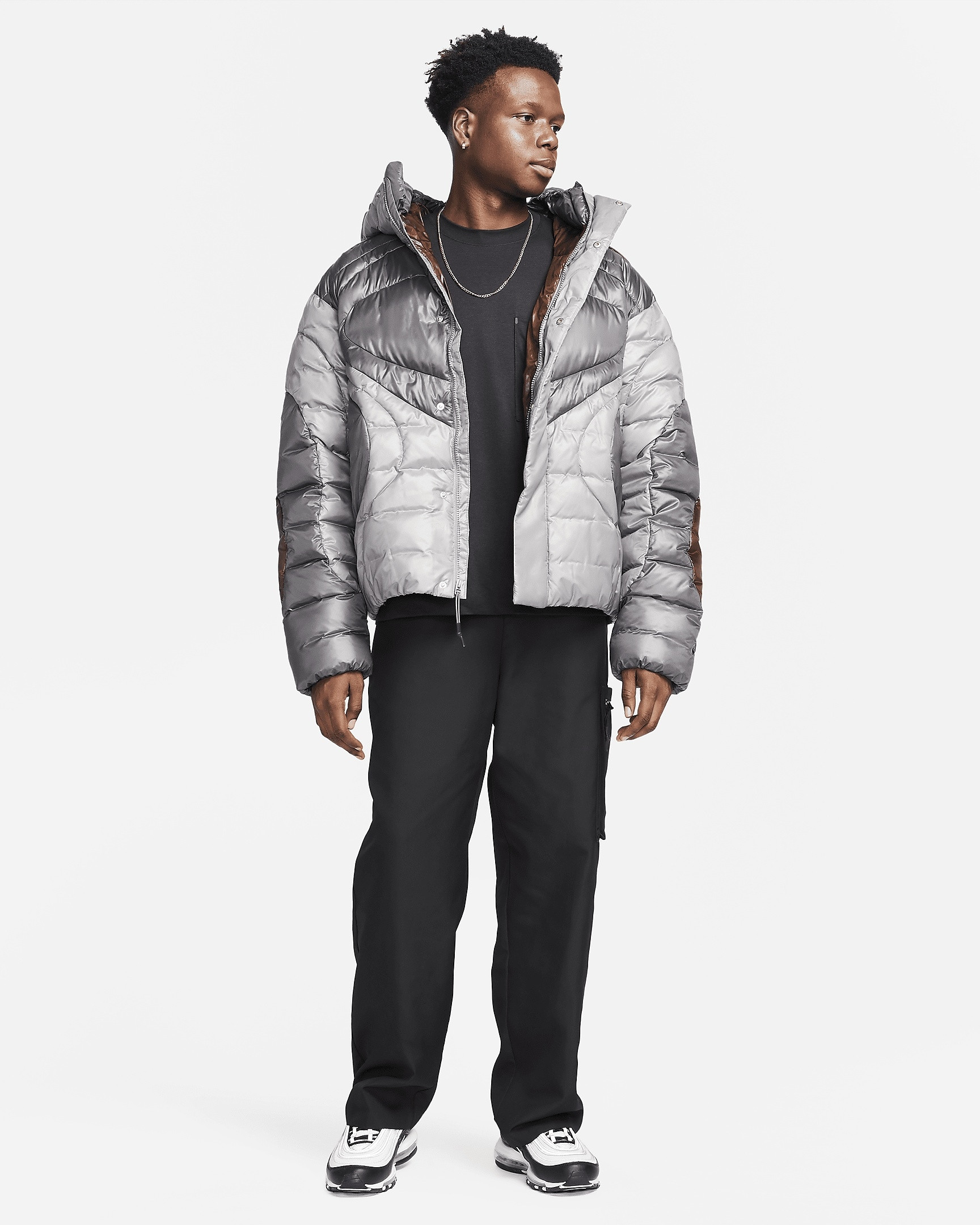 Пуховик чоловічий Nike Tech Pack Insulated Atlas Jacket Grey FB7423-029