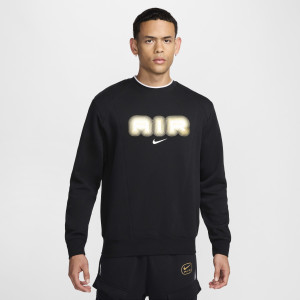 Світшот чоловічий Nike Air Fleece Crew-Neck Sweatshirt Black HM0177-010