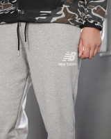 Брюки New Balance NB ESSENTIALS STACKED LOGO MP03558AG