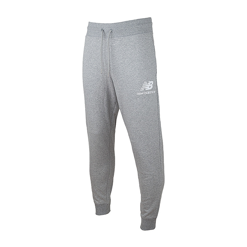 Брюки New Balance NB ESSENTIALS STACKED LOGO MP03558AG