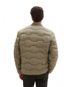 Куртка QUILTED BOMBER JACKET 1042119-32097 Tom Tailor L Коричневий 1042119-32097