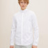 Сорочка fitted poplin stretch shirt 1032343-20000 Tom Tailor L Білий 1032343-20000