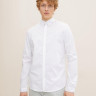 Сорочка fitted poplin stretch shirt 1032343-20000 Tom Tailor L Білий 1032343-20000