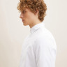 Сорочка fitted poplin stretch shirt 1032343-20000 Tom Tailor L Білий 1032343-20000