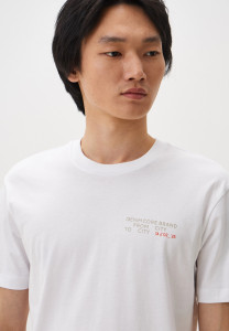 Футболка Denim men's T-shirt 1045025-20000 Tom Tailor L Білий 1045025-20000