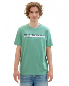 Футболка T-shirt Men's DENIM 1037653ХХ13537 Tom Tailor L Бірюзовий 1037653ХХ13537