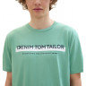 Футболка T-shirt Men's DENIM 1037653ХХ13537 Tom Tailor L Бірюзовий 1037653ХХ13537
