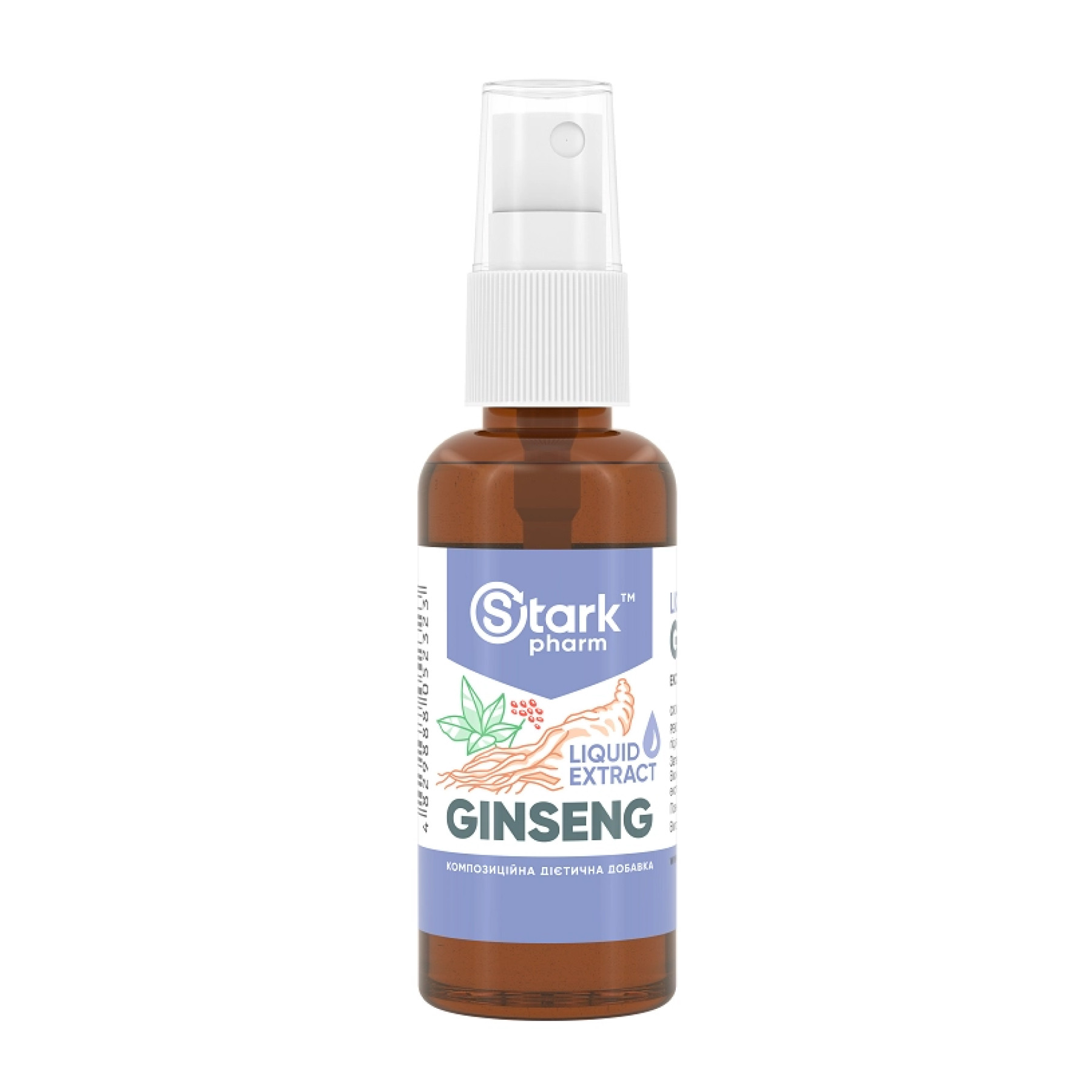 Рідина Stark Pharm Ginseng Liquid Extract - 50ml 2023-10-2316