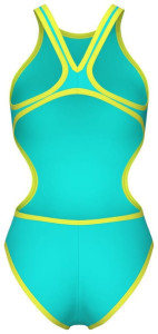 Купальник закритий для жінок Arena ONE BIGLOGO ONE PIECE блакитний Жін 36 001198-839