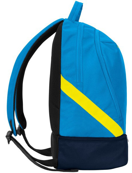Рюкзак Jako Iconic 32L голубой, синий, желтый Уни 45х34х23 см 1814-444