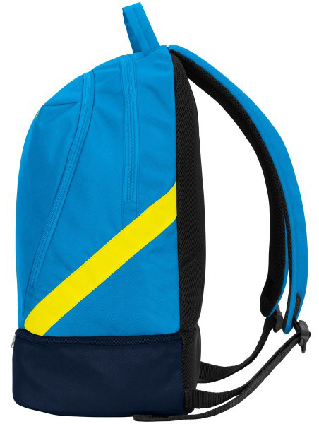 Рюкзак Jako Iconic 32L голубой, синий, желтый Уни 45х34х23 см 1814-444
