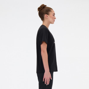Футболка Essentials Jersey Logo WT41502BK New Balance L Чорний WT41502BK
