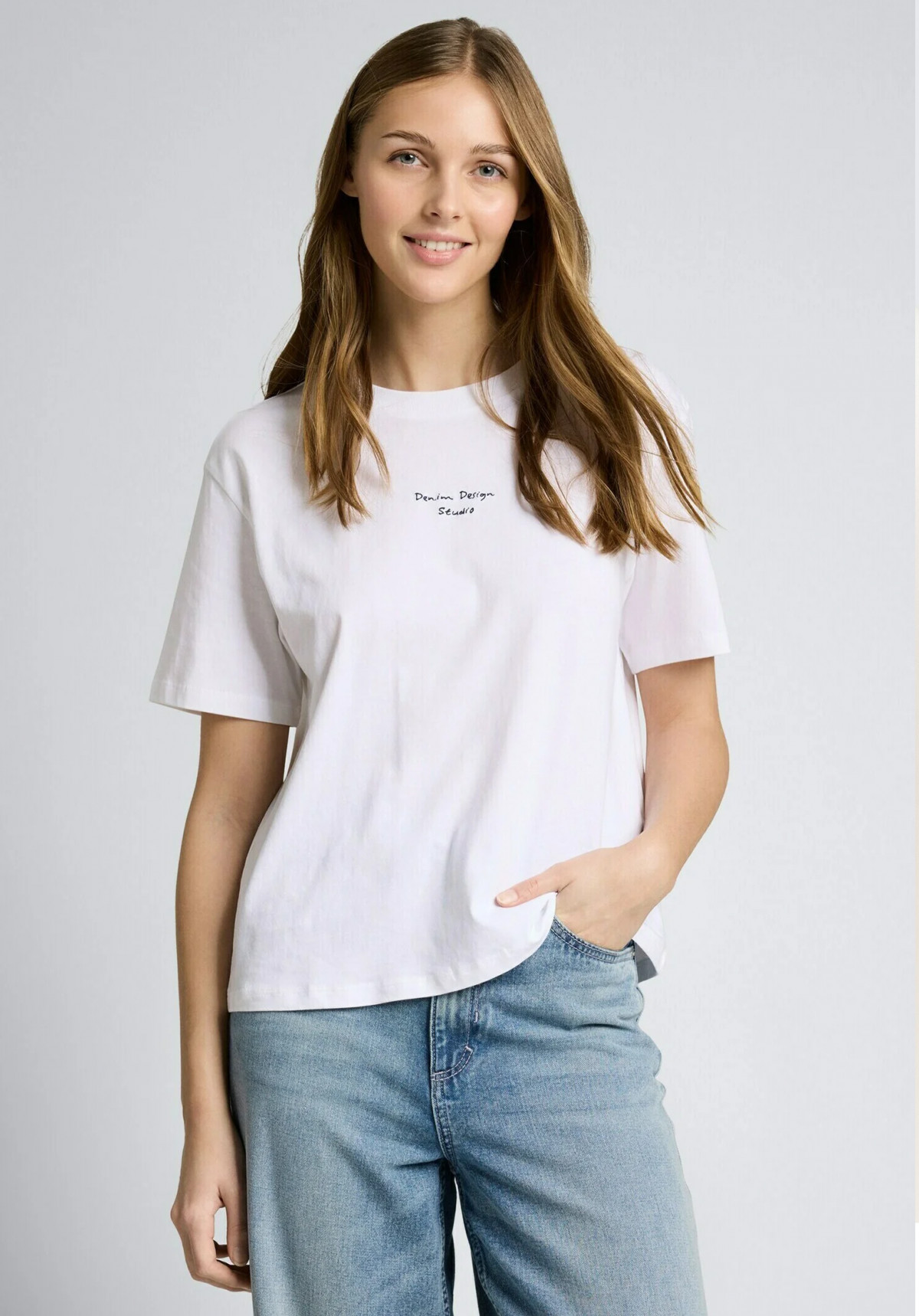 Футболка women's T-shirt 1050481-20000 Tom Tailor L Білий 1050481-20000