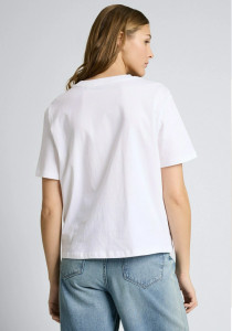 Футболка women's T-shirt 1050481-20000 Tom Tailor L Білий 1050481-20000