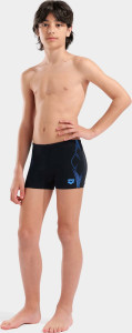 Плавки Шорти для хлопчиків Arena GRAPHIC SWIM SHORT чорний, бірюзовий 128 см 011189-508