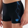 Плавки Шорти для хлопчиків Arena GRAPHIC SWIM SHORT чорний, бірюзовий 128 см 011189-508