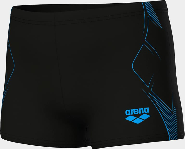Плавки Шорти для хлопчиків Arena GRAPHIC SWIM SHORT чорний, бірюзовий 128 см 011189-508