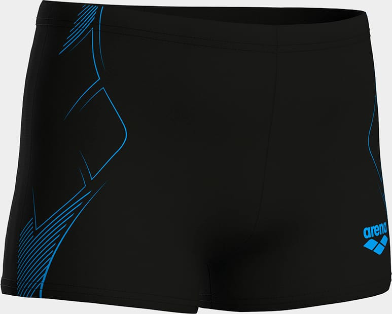 Плавки Шорти для хлопчиків Arena GRAPHIC SWIM SHORT чорний, бірюзовий 128 см 011189-508